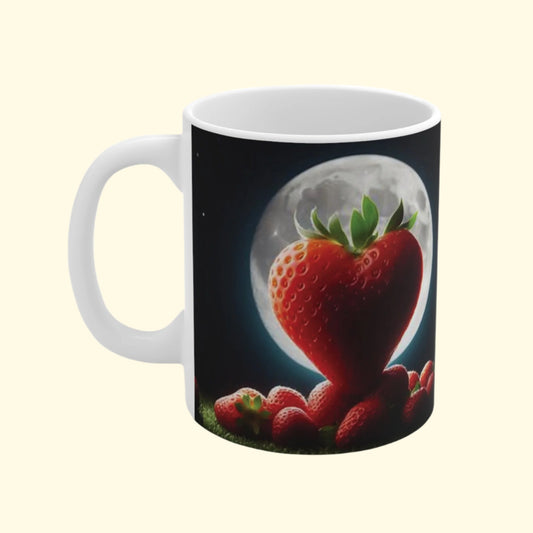 Strawberry Moon Mug 11oz