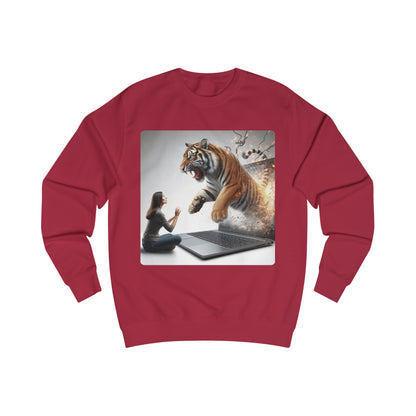 Unisex Sweatshirt 6 (Tiger Laptop 2)