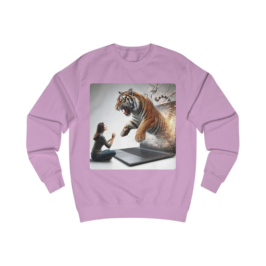 Unisex Sweatshirt 5 (Tiger Laptop 2)