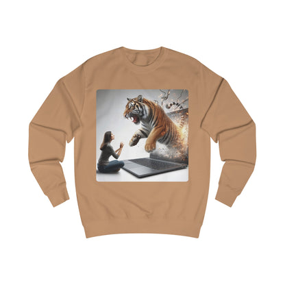 Unisex Sweatshirt 6 (Tiger Laptop 2)